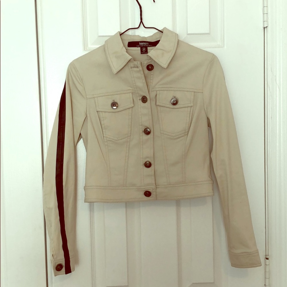 Kensie jean khaki jacket